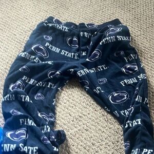 Fleece sleeper pants Penn State